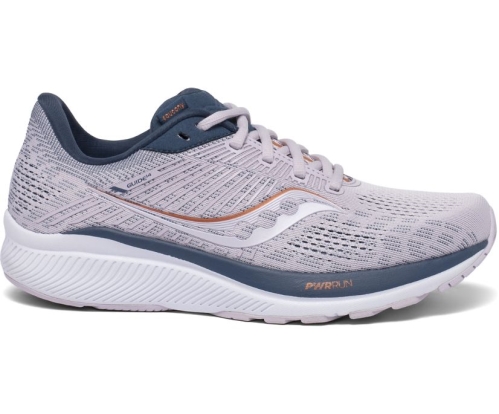 Tenis Saucony Guide 14 Mujer Zapatillas Running Lilac / Storm México MX-681-GP